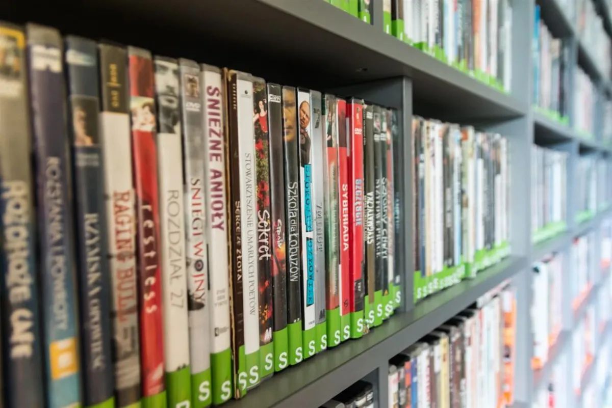 movie shelf